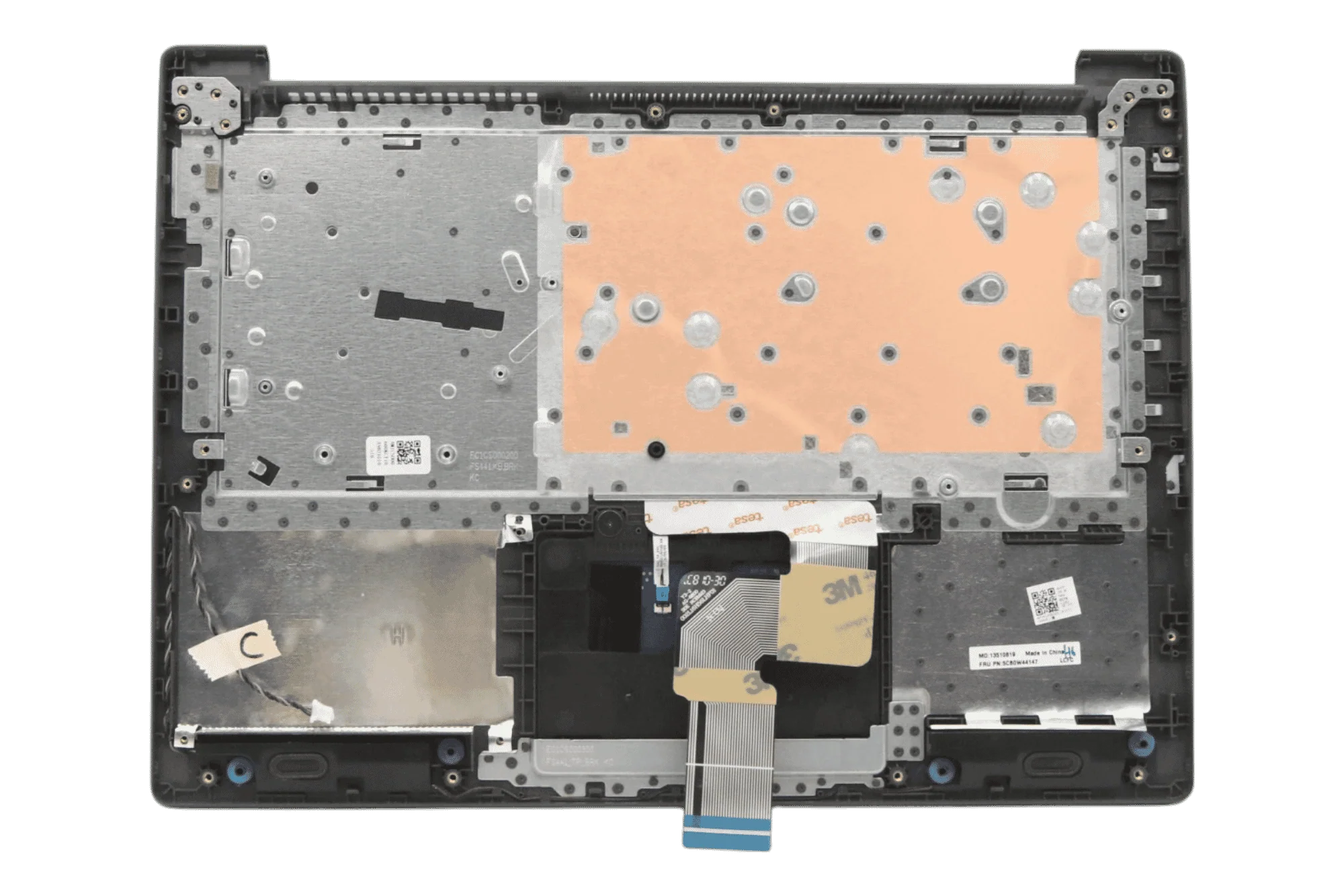 Lenovo Laptop Toetsenbord Qwertz DE + Top Cover - Image 2