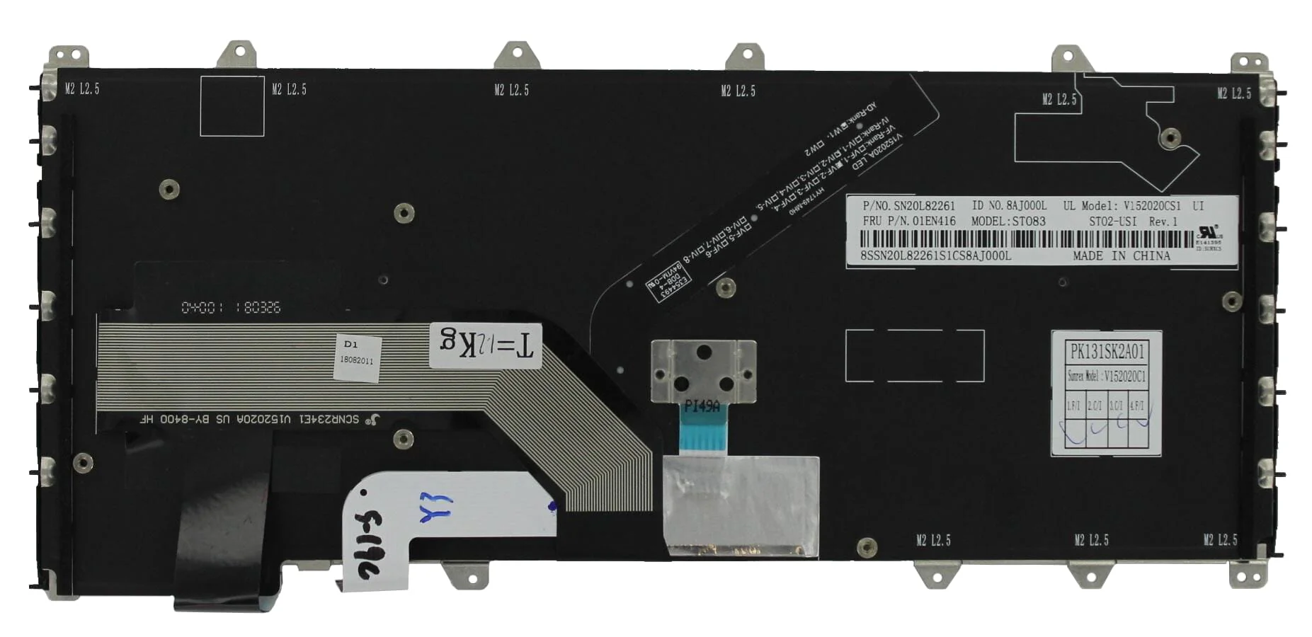 Lenovo Laptop Toetsenbord US - Image 2