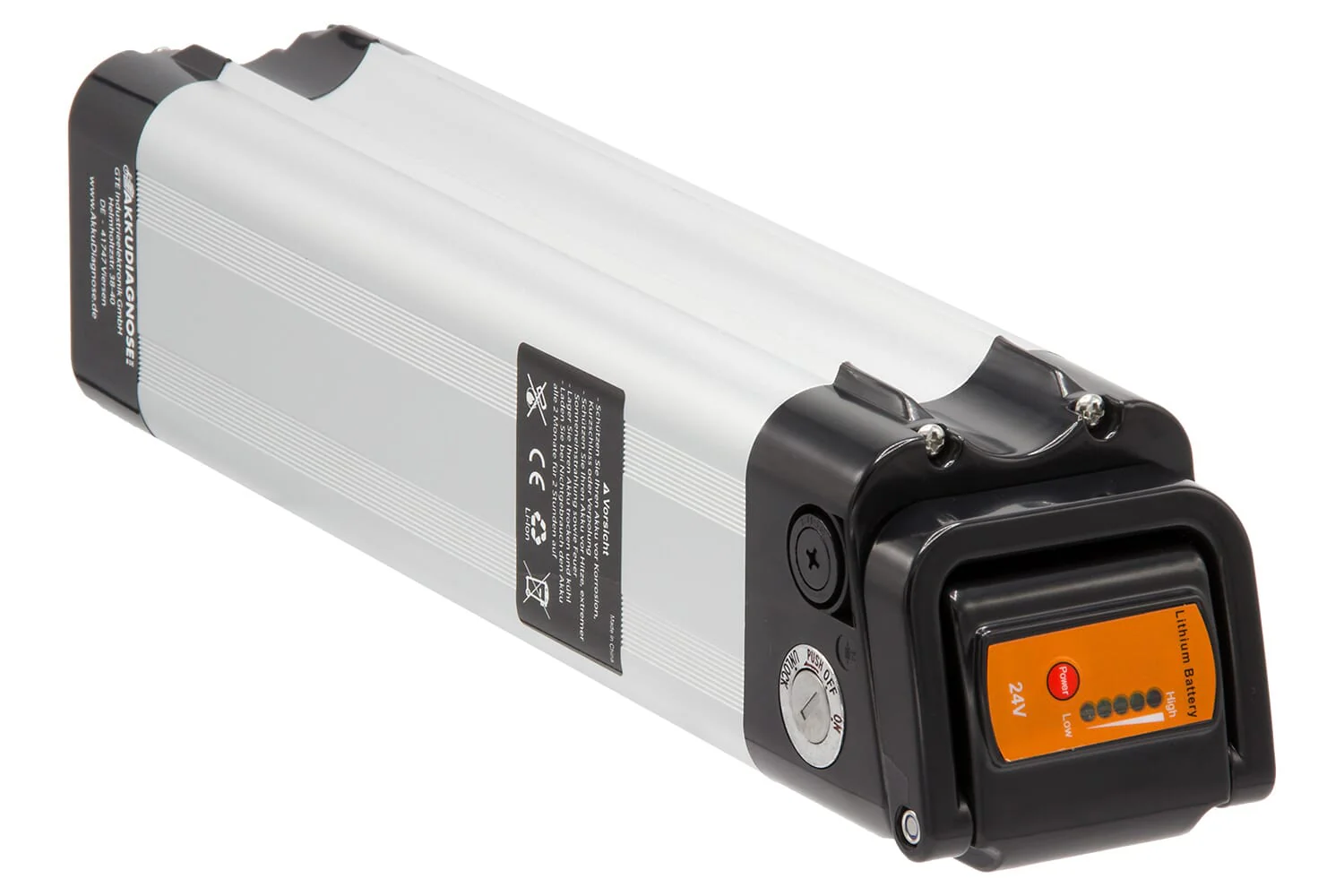 Maratron XH259-10J Fietsaccu 24/25,9V 12Ah SilverFish Zilver - Image 5