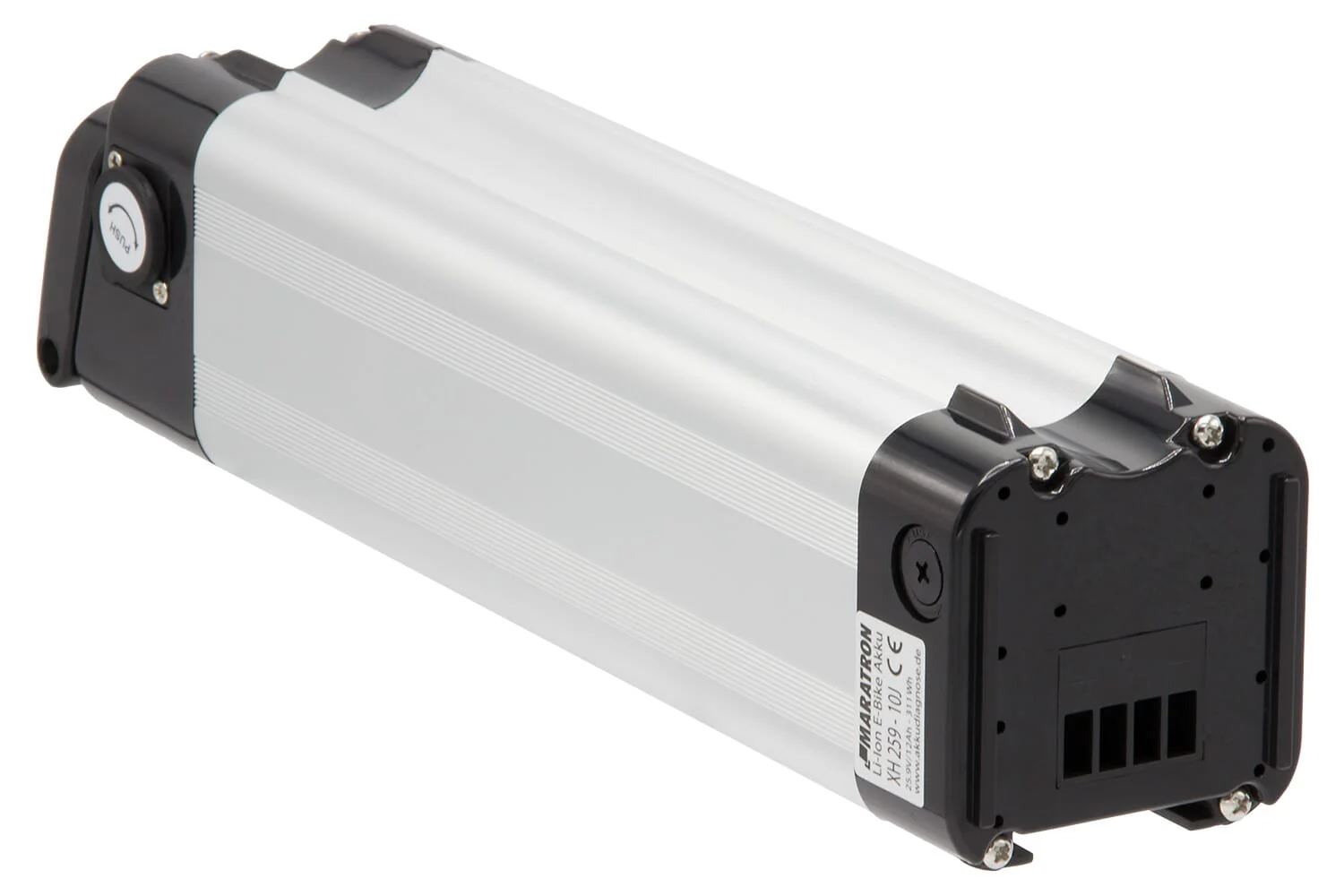 Maratron XH259-10J Fietsaccu 24/25,9V 12Ah SilverFish Zilver - Image 6