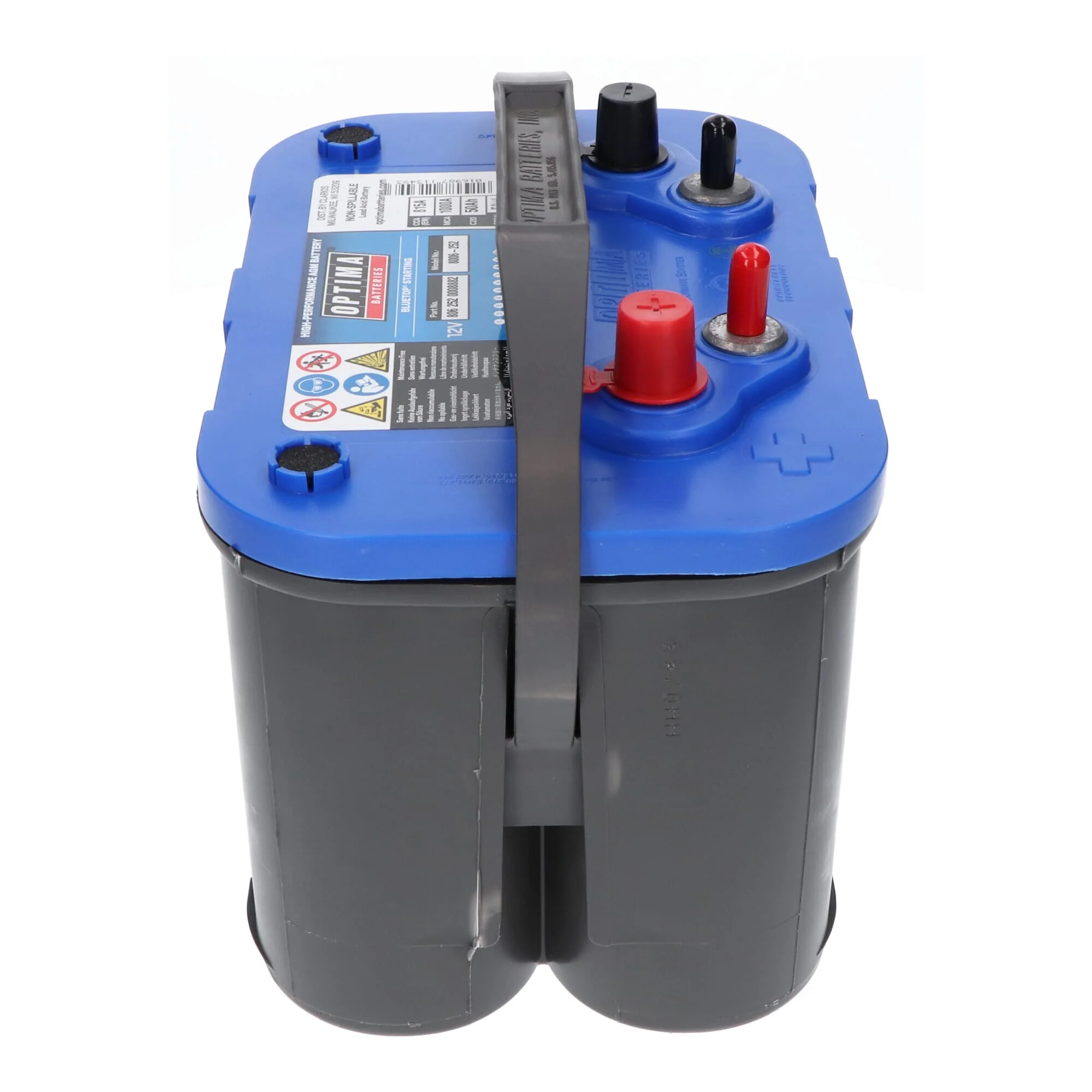 Optima Blue Top Accu 12V 50Ah BT SLI-4.2 - Image 4
