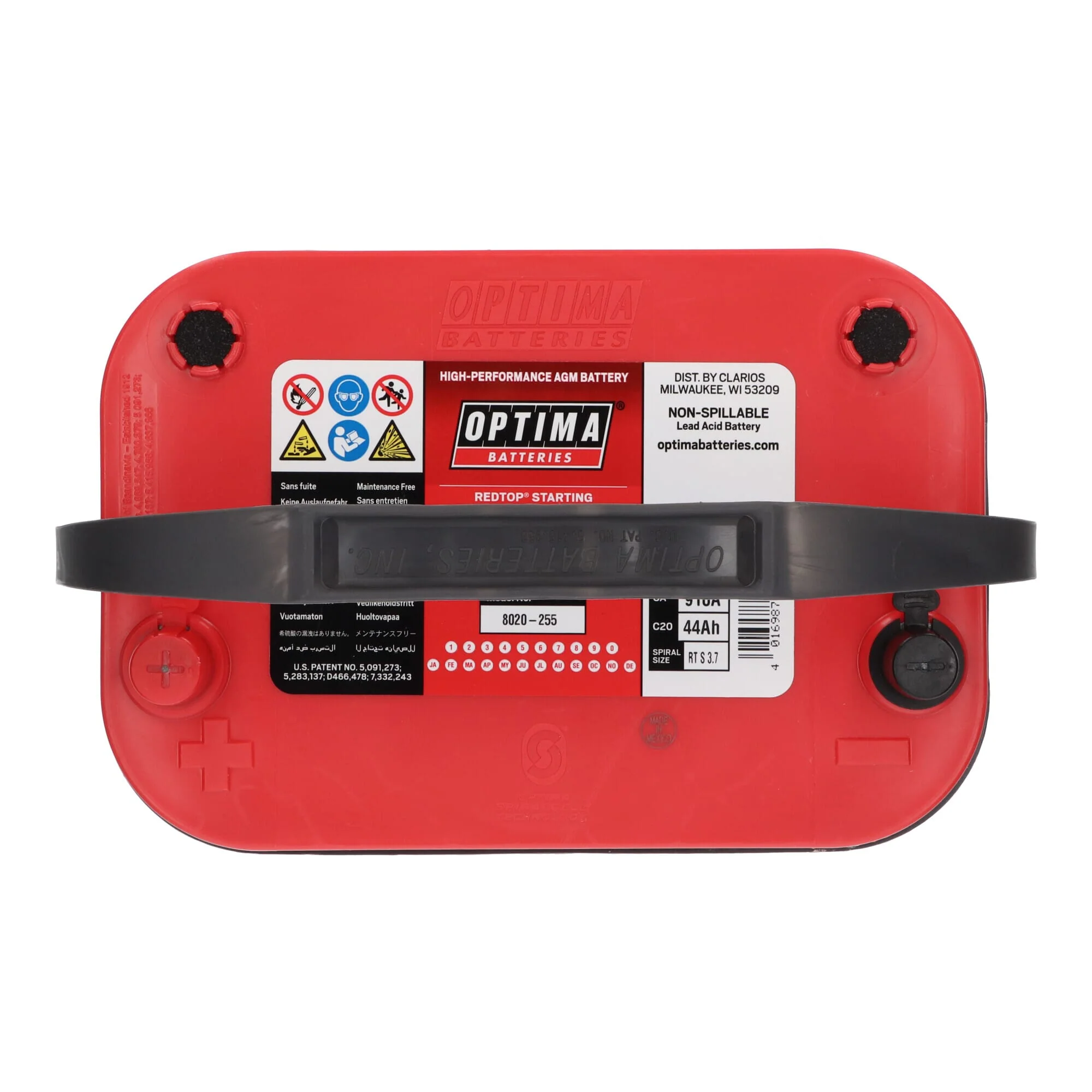 Optima Red Top Accu 12V 44Ah RT S-3.7 - Image 6