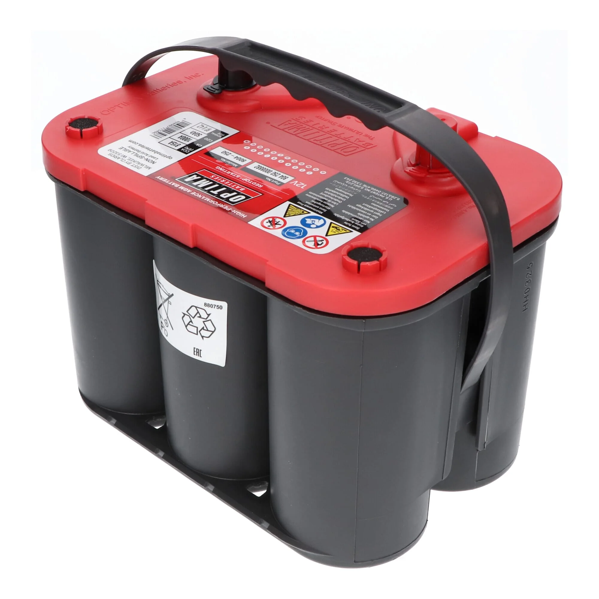 Optima Red Top Accu 12V 50Ah RT U-4.2 - Image 5