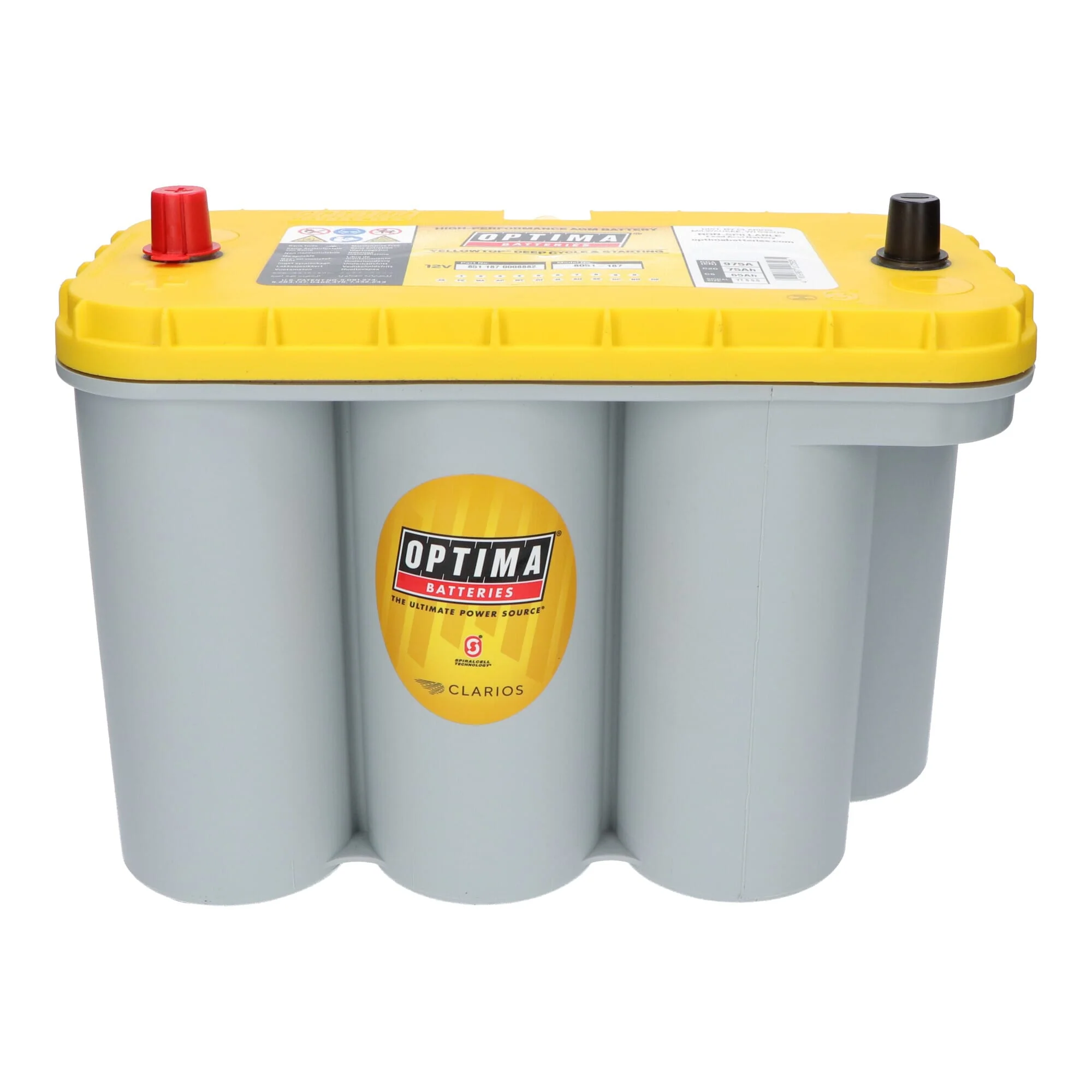 Optima Yellow Top Accu 12V 75Ah YT S-5.5 - Image 2