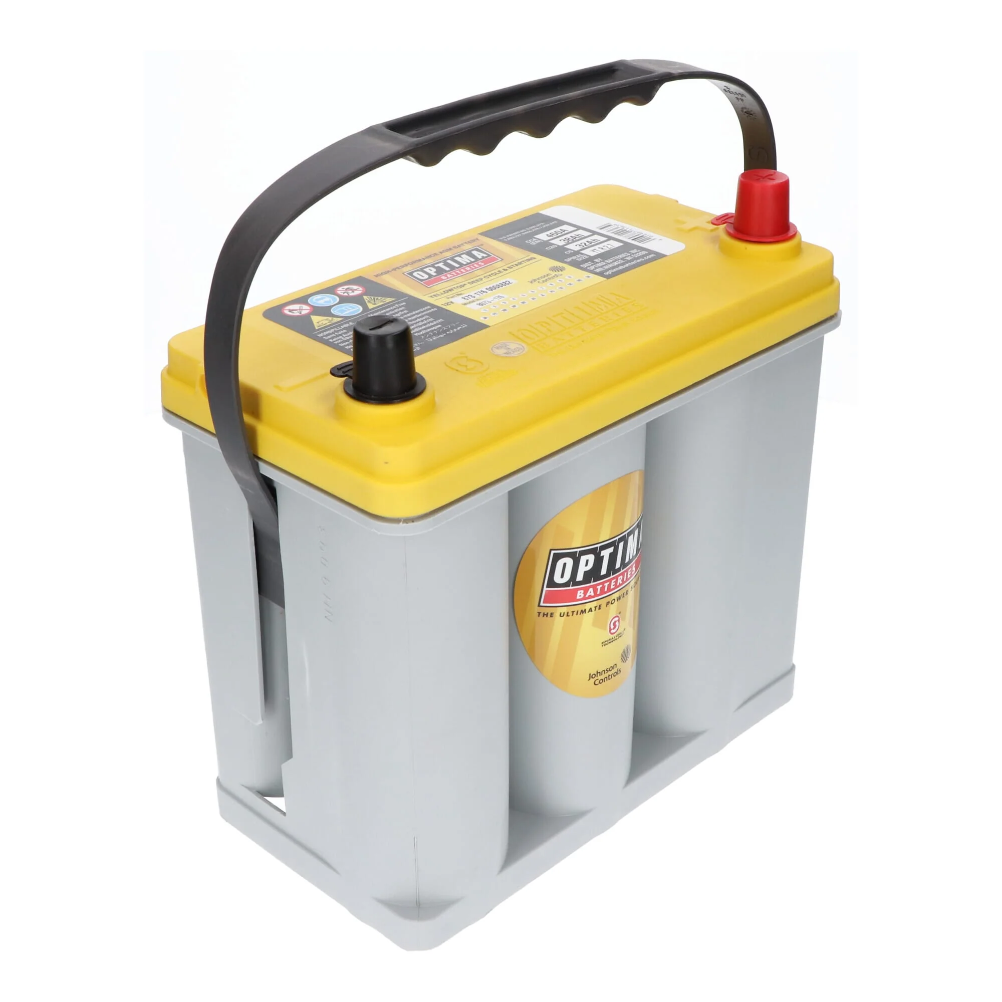 Optima Yellow Top Accu 12V 38Ah R-2.7 - Image 3