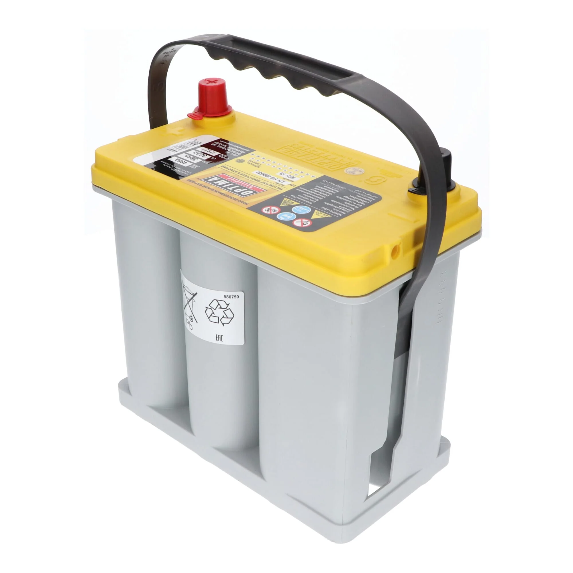 Optima Yellow Top Accu 12V 38Ah R-2.7 - Image 5