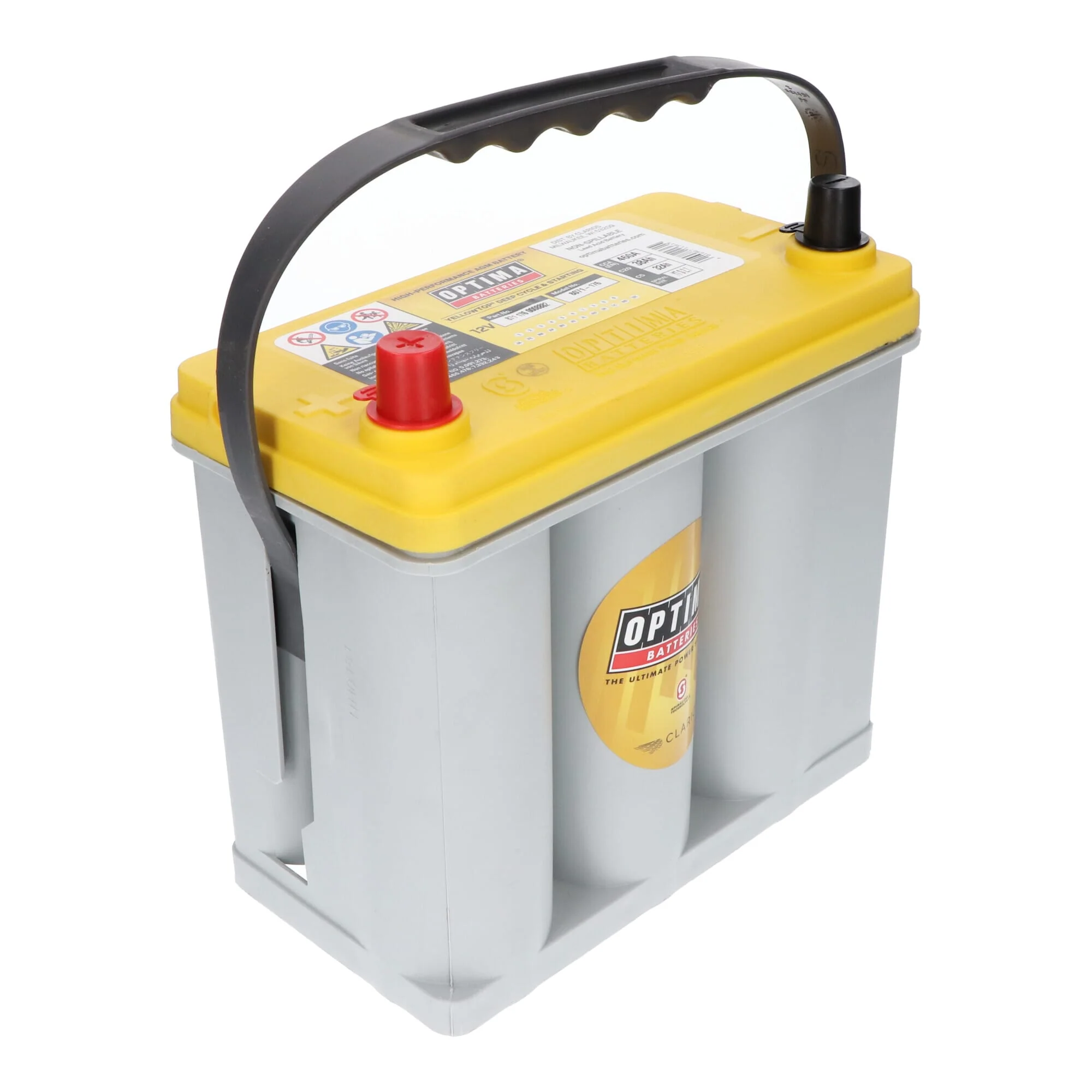 Optima Yellow Top Accu 12V 38Ah S-2.7 - Image 3