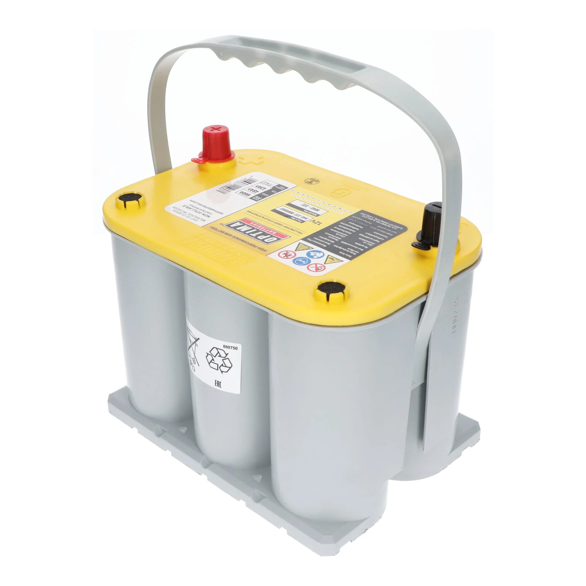 Optima Yellow Top Accu 12V 48Ah YT R-3.7 - Image 5