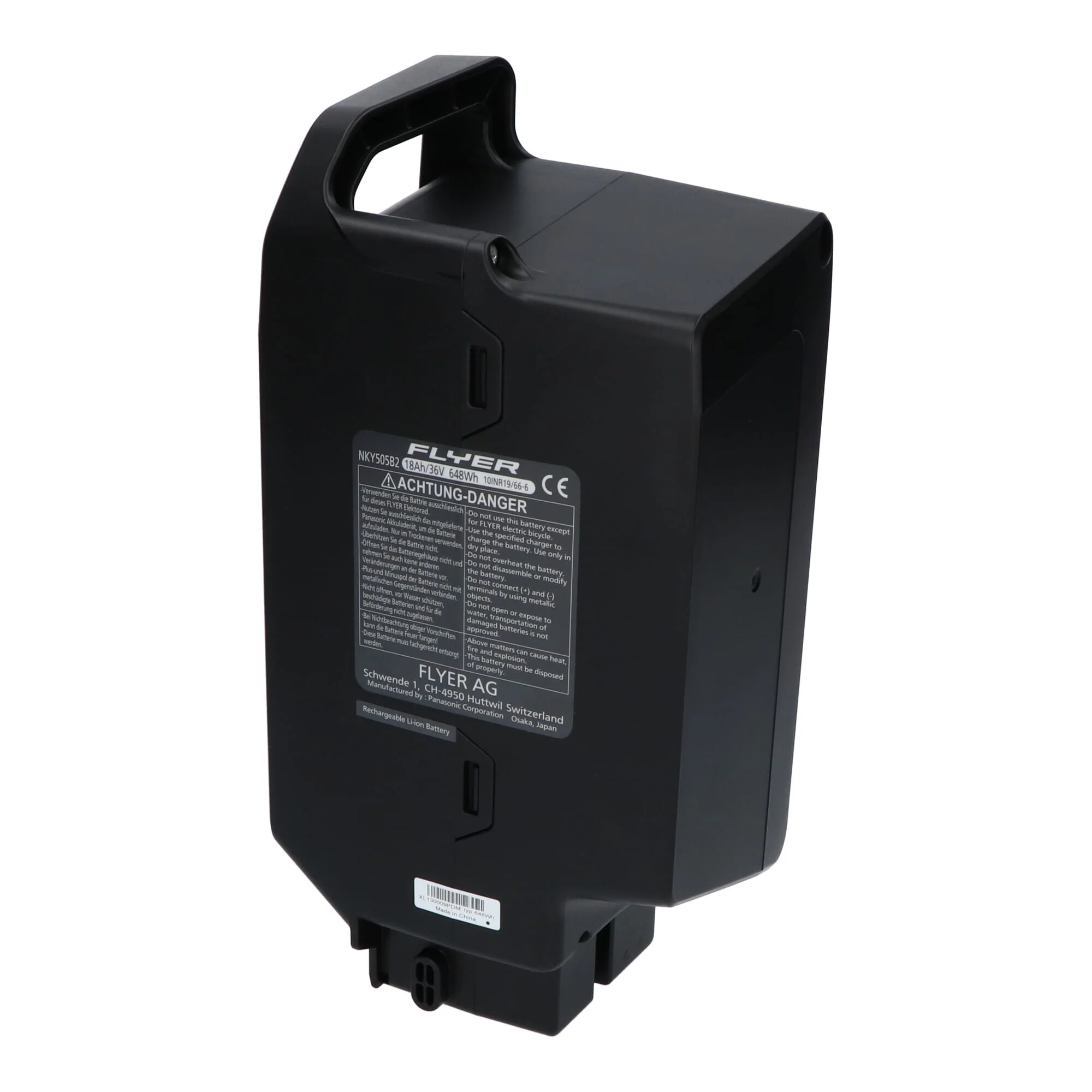 Panasonic Fietsaccu Next Generation 36V 18 Ah Zwart - Image 4