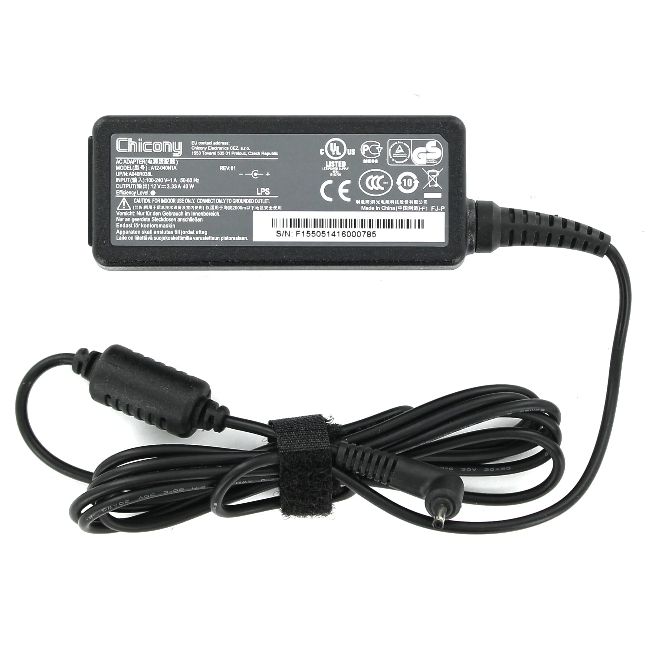 Samsung Laptop AC Adapter 40W - Image 2