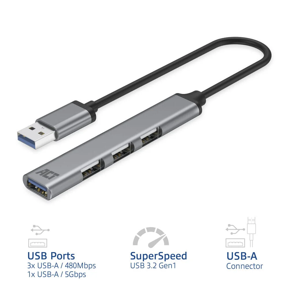 USB-A hub 3.0, 4 port USB-A - Image 4