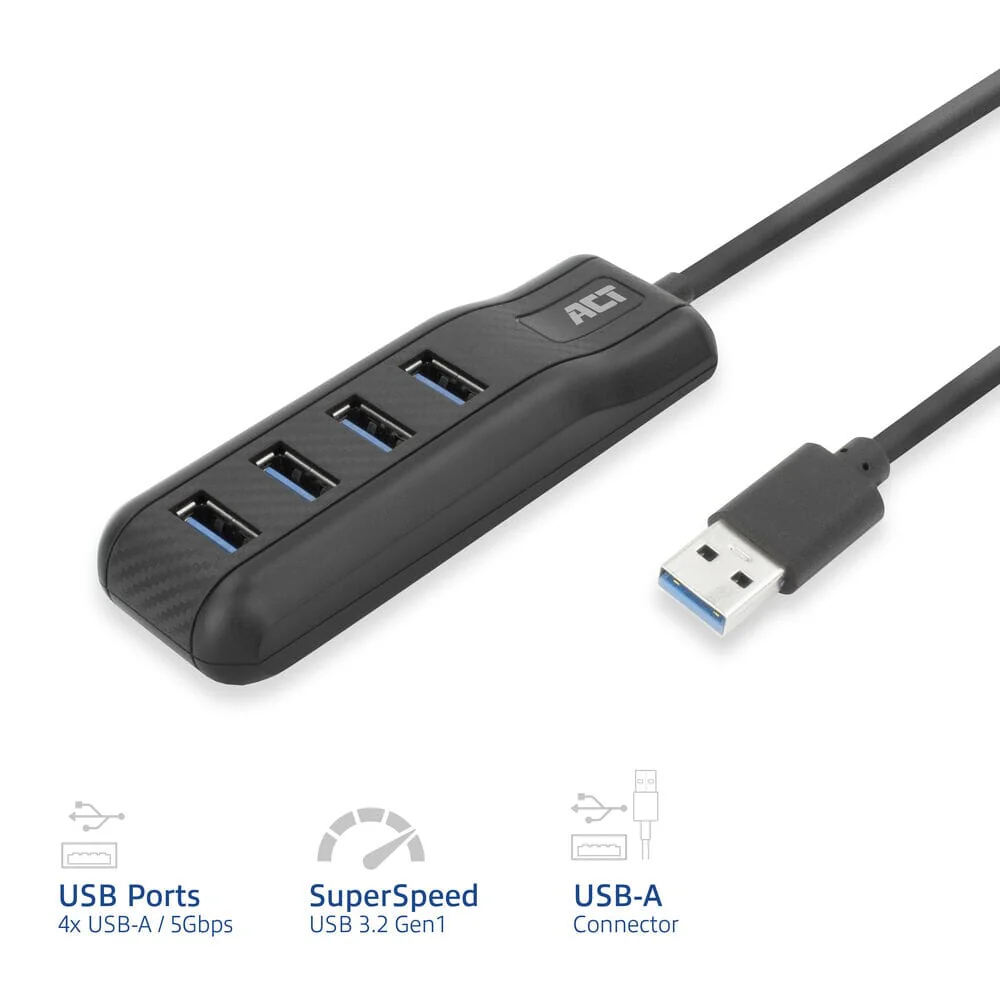 USB-A hub 3.0, 4 port USB-A - Image 3