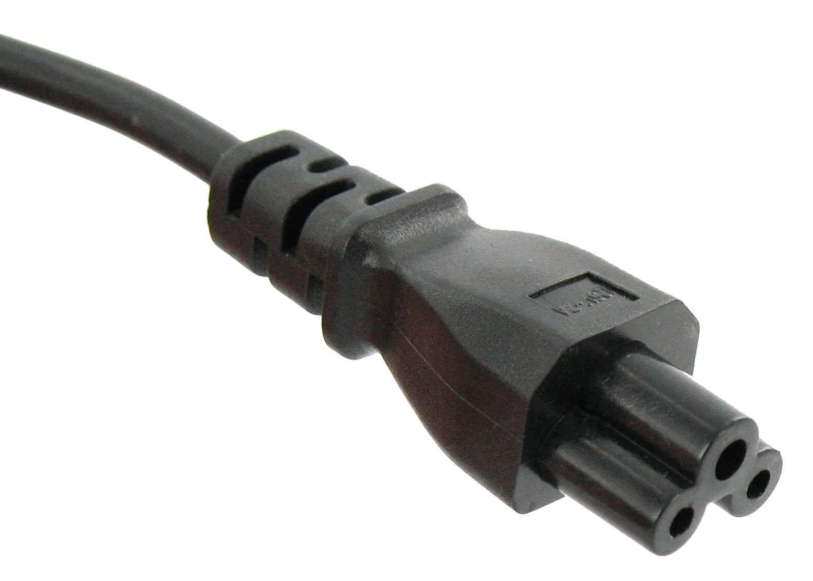Voedingskabel Netsnoer Schuko-C5 Mickey Mouse Zwart 1,5m