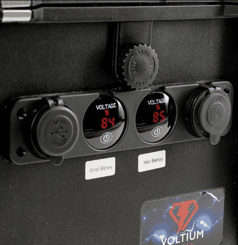 Voltium Energy LiFePO4 Outdoor BatteryBox 12,8V 125Ah + 20Ah - Image 4