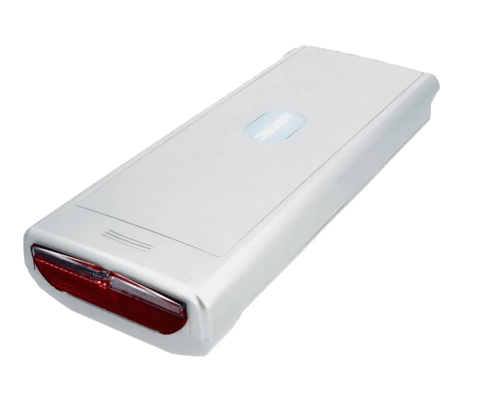 Yanec E-Motion E-300/E-400/E-500 Fietsaccu 13Ah Zilver - Image 3