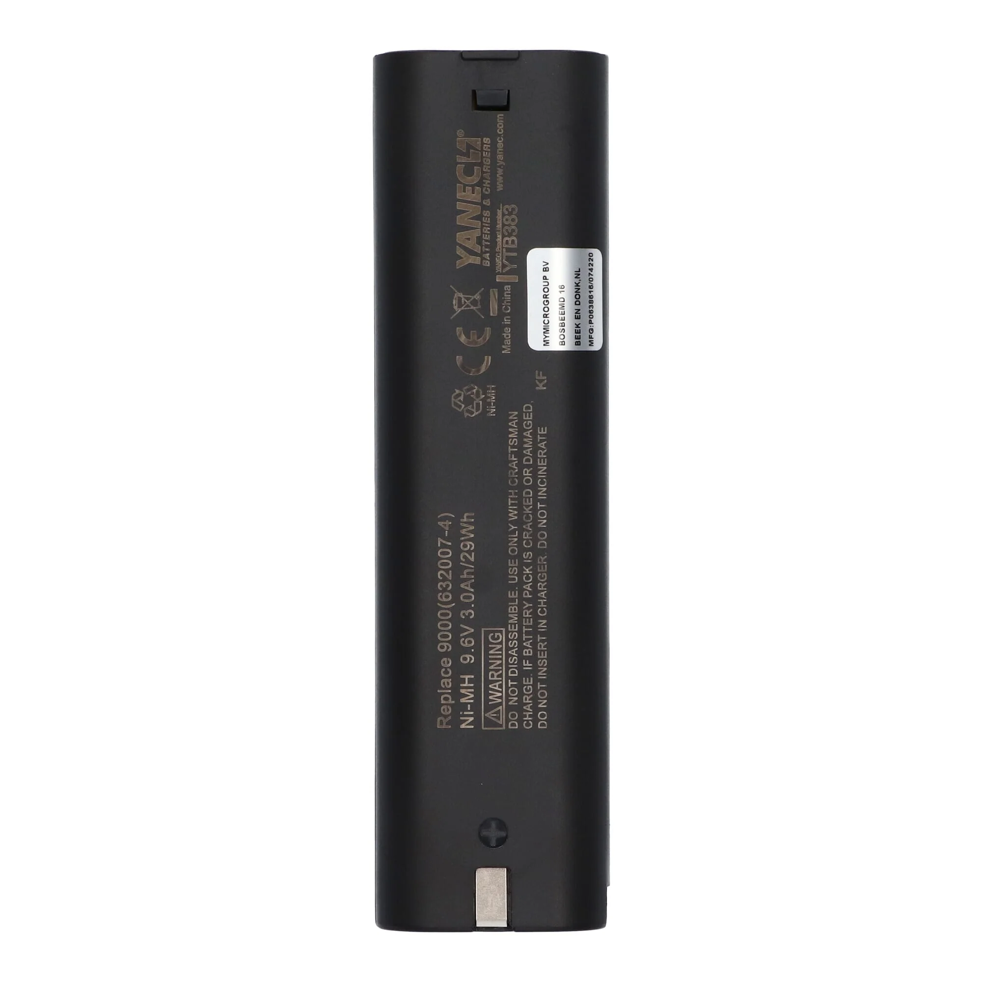 Yanec Gereedschap Accu 9.6V 3Ah Ni-MH Voor Makita Intern - Image 6