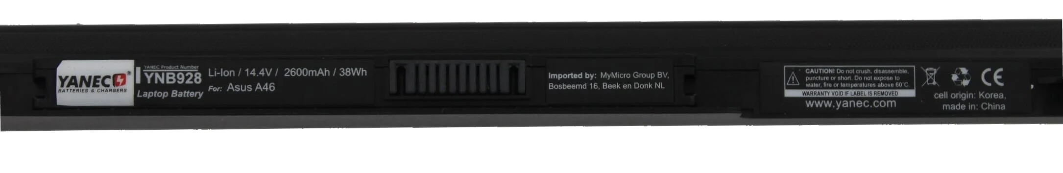Yanec Laptop Accu 2600mAh - Image 3