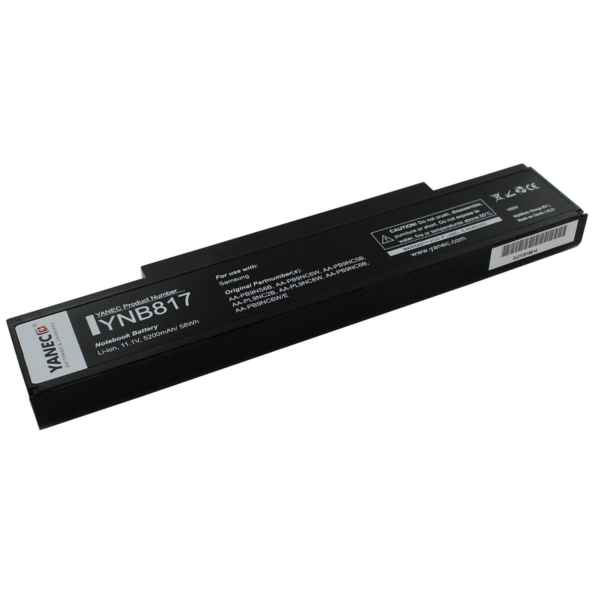 Yanec Laptop Accu 5200mAh - Image 3