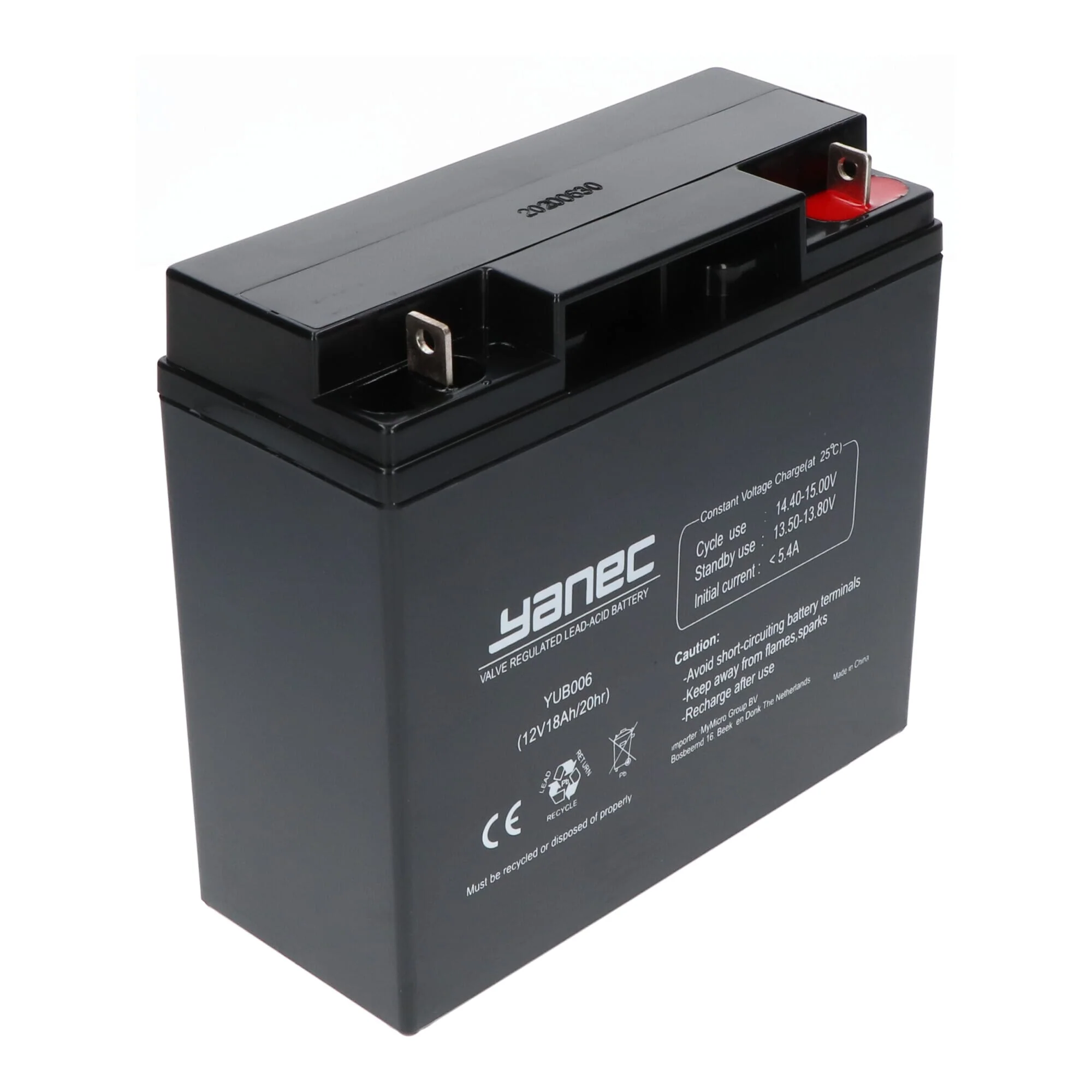 Yanec Loodaccu 12V 18Ah - Image 3