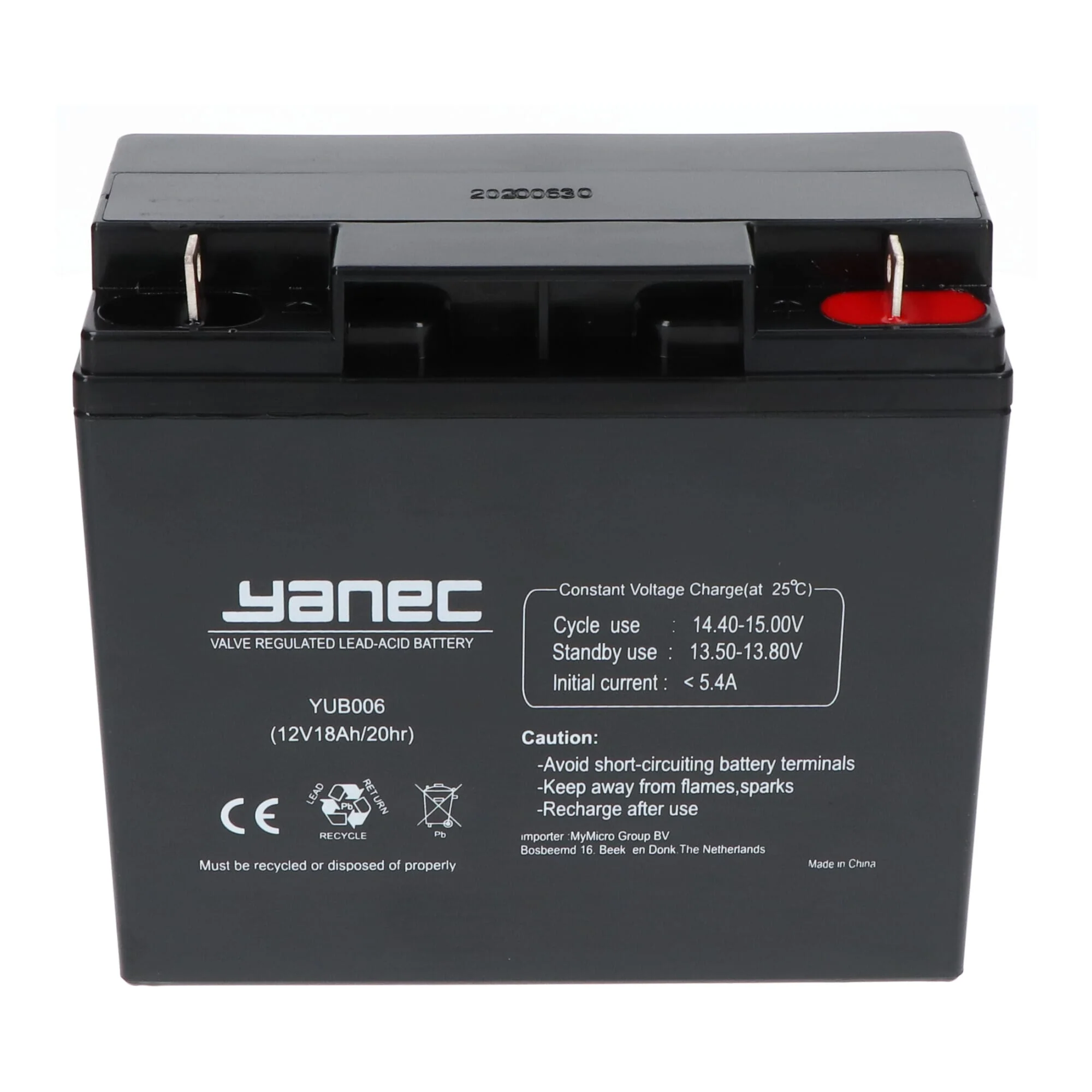 Yanec Loodaccu 12V 18Ah - Image 8