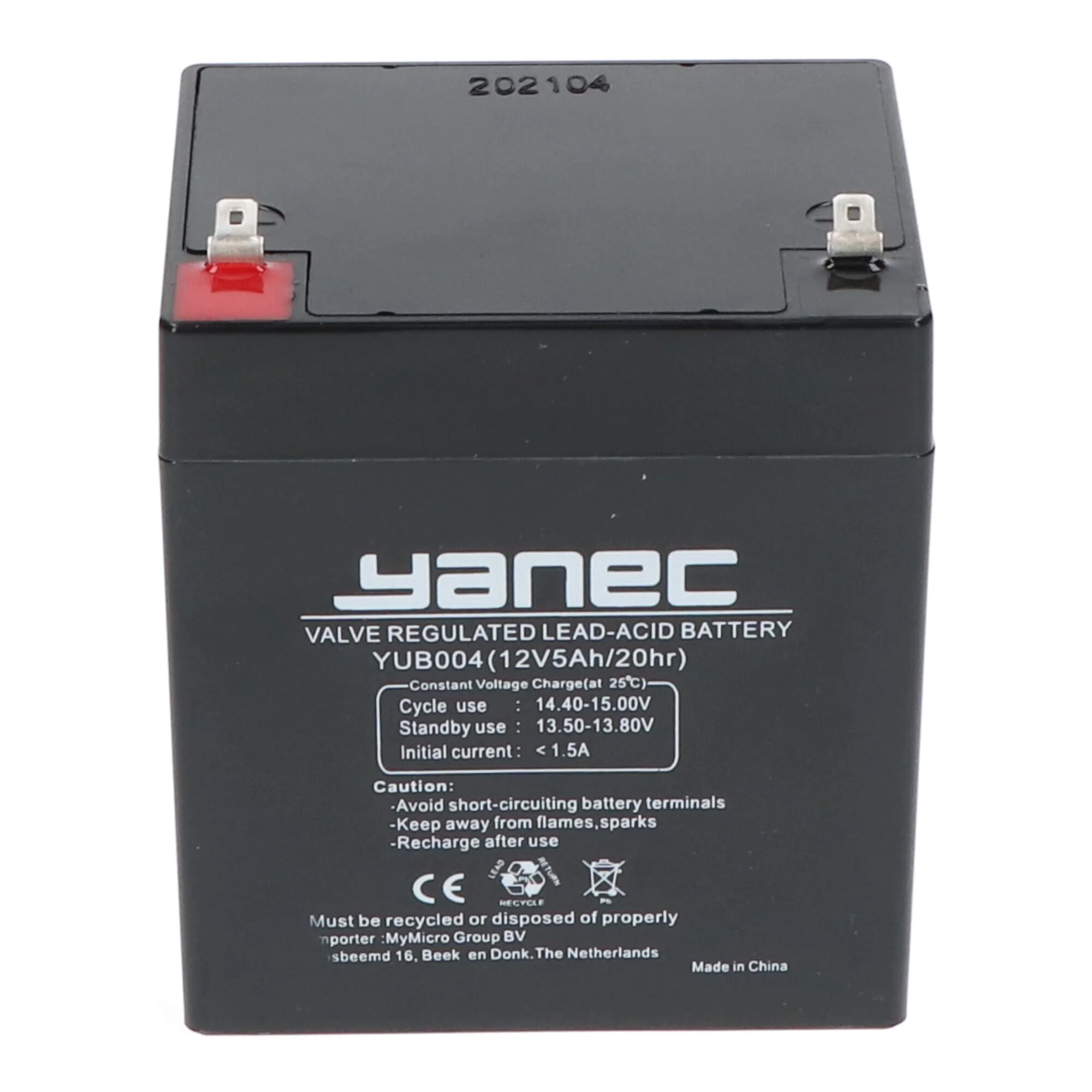 Yanec Loodaccu 12V 5Ah - Image 2