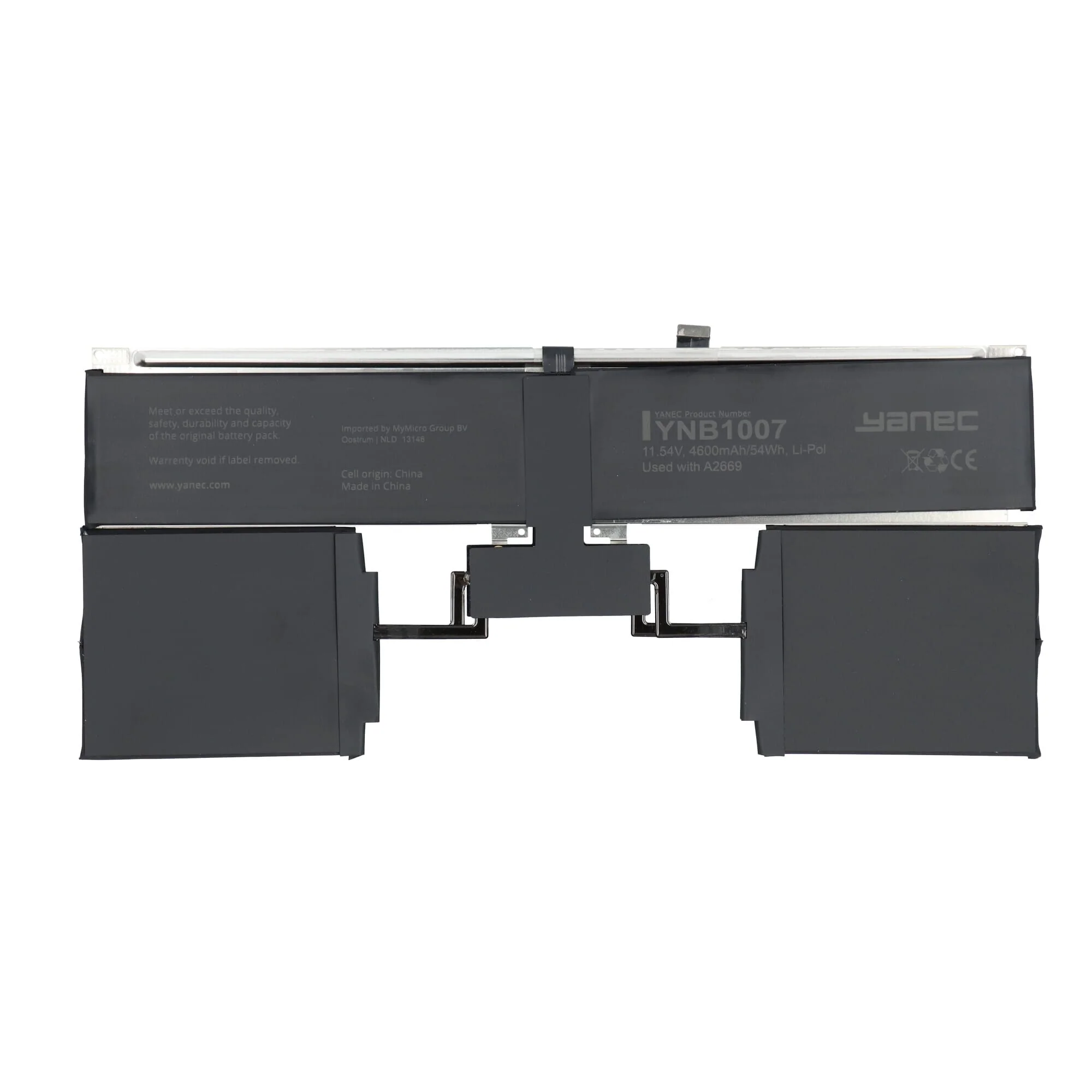 Yanec MacBook Accu 4600mAh - Image 3