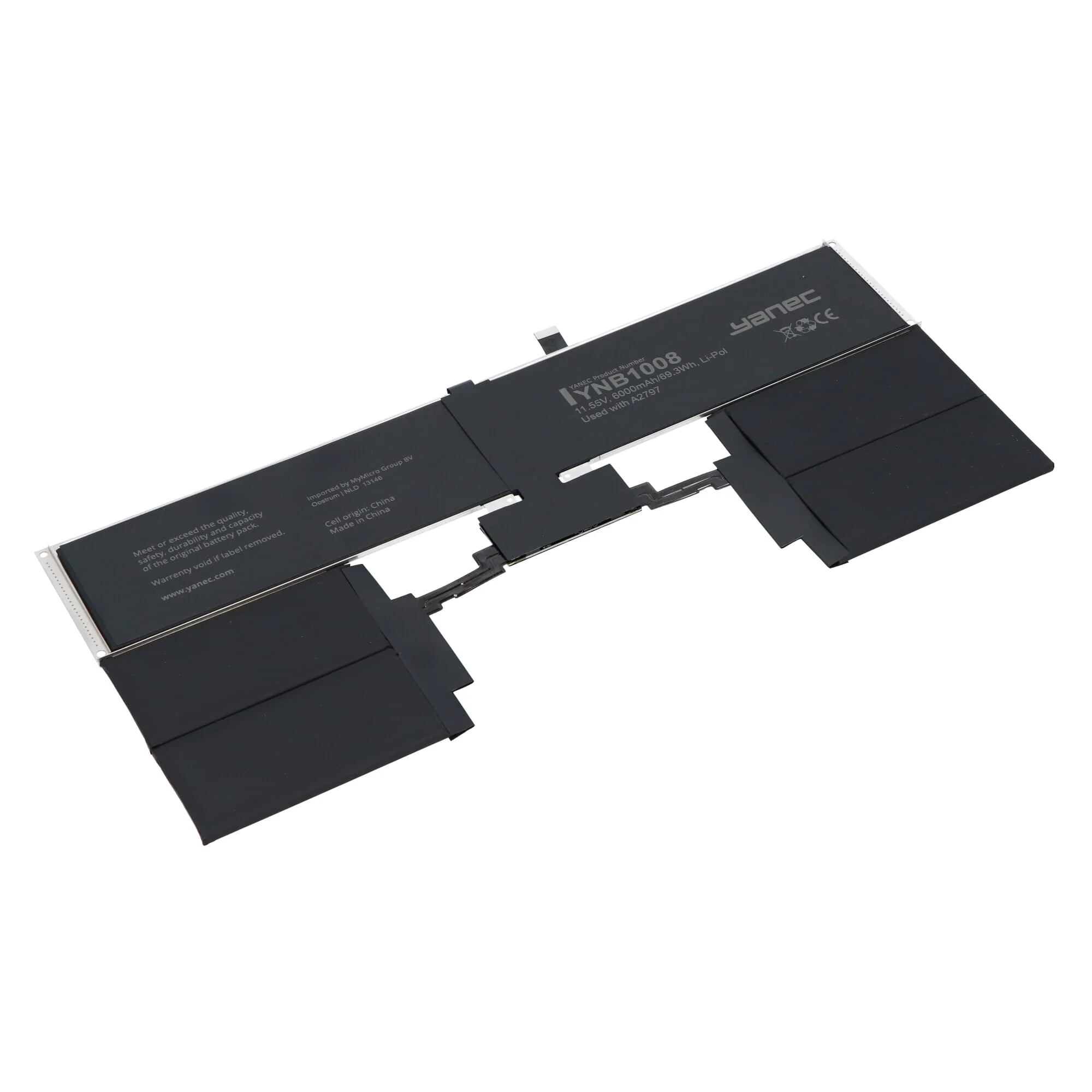 Yanec MacBook Accu 6000mAh - Image 2