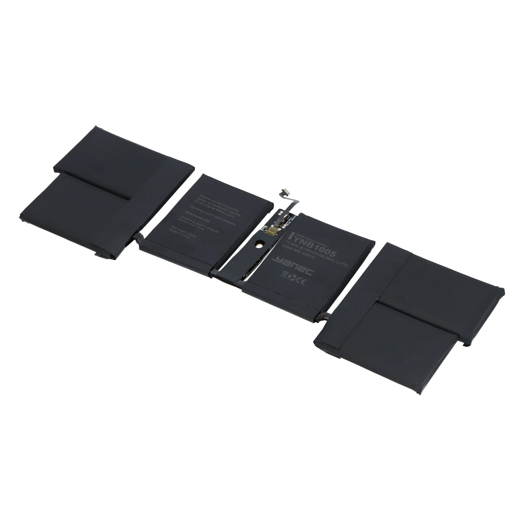 Yanec MacBook Accu 6100mAh - Image 2