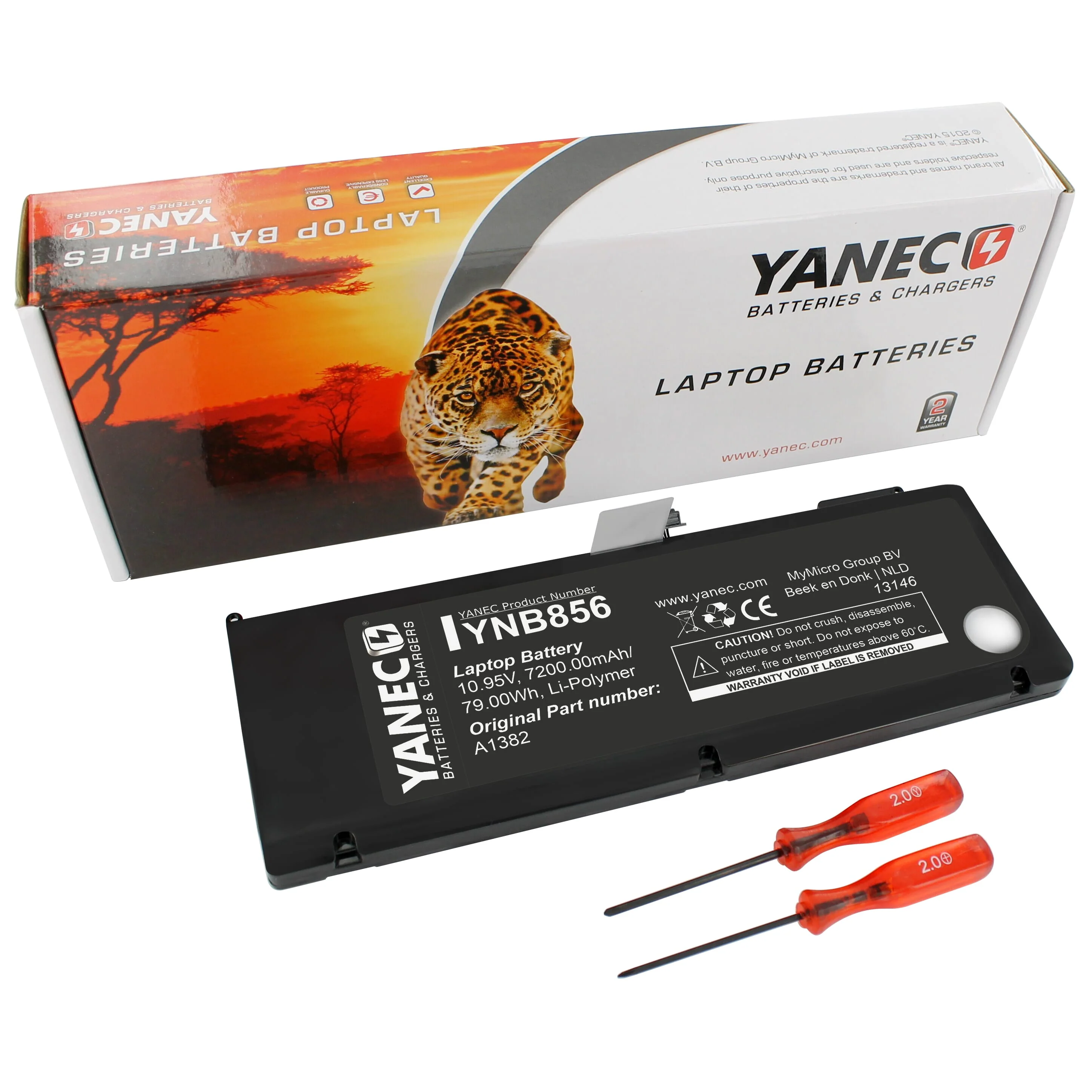 Yanec Macbook Accu 7000mAh - Image 6