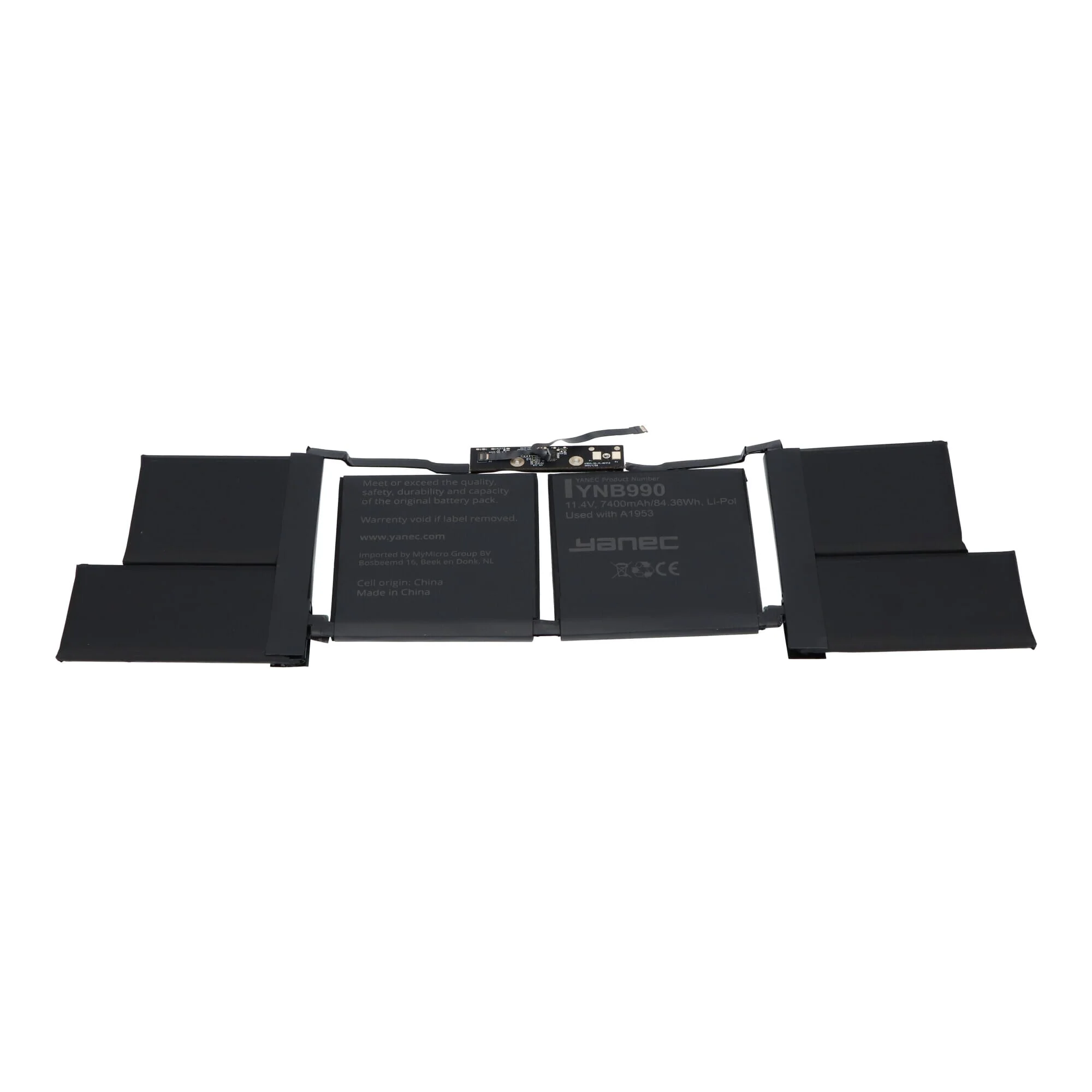 Yanec Macbook Accu 7400mAh - Image 2