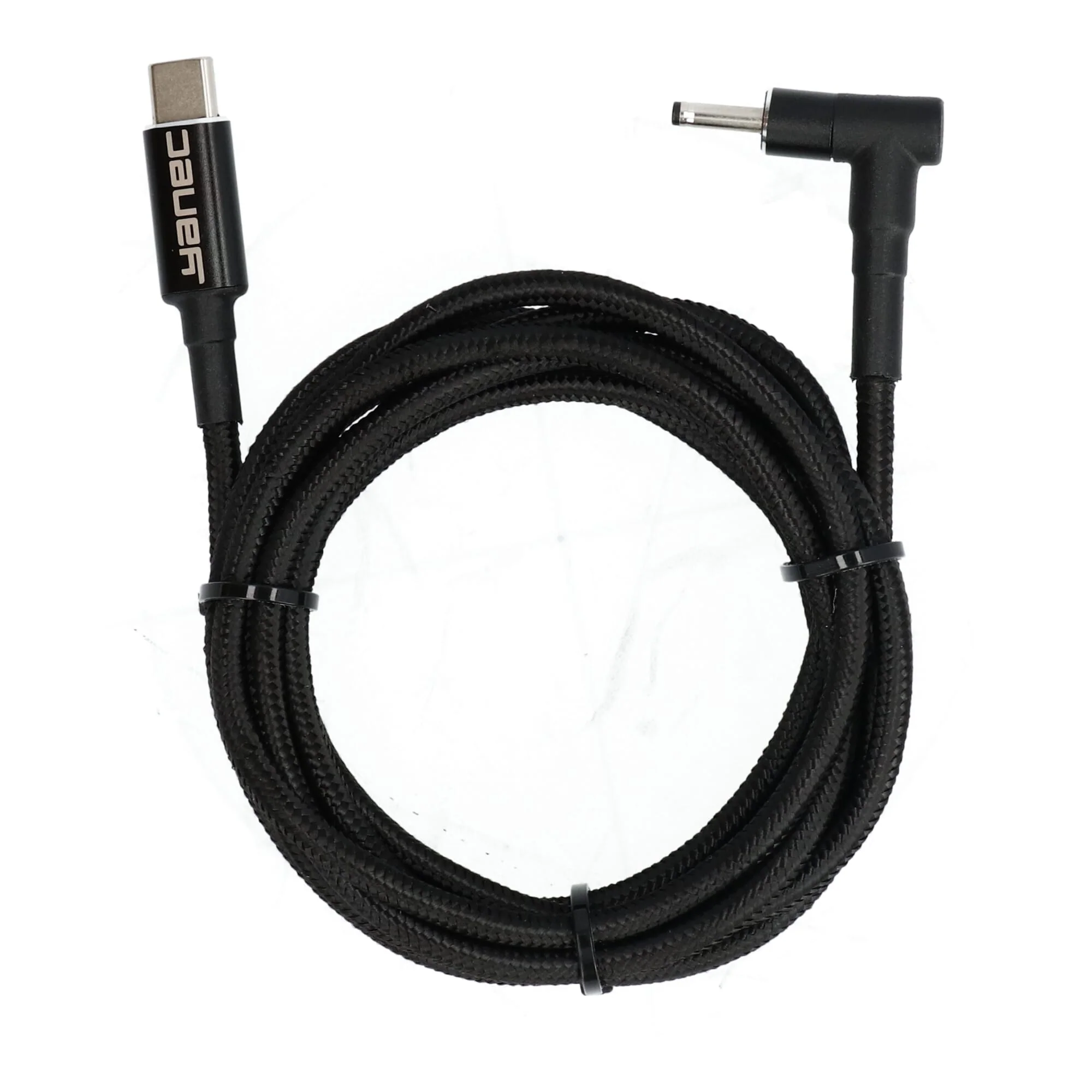 Yanec USB-C naar 3.0 x 1.1 mm laadkabel 1.8m - Image 2