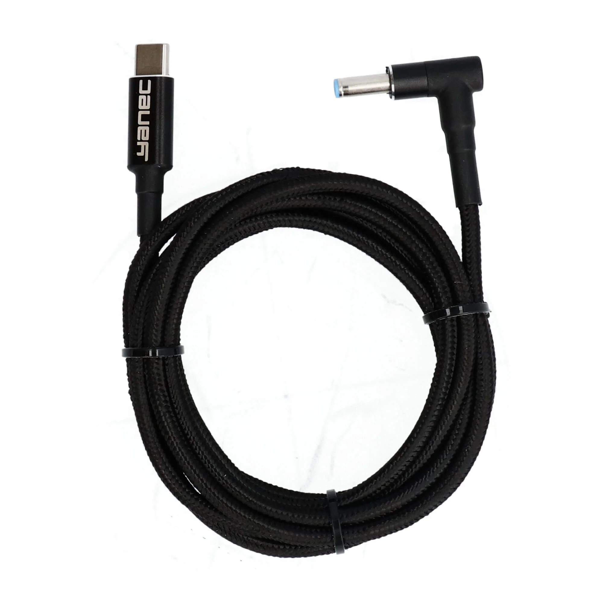 Yanec USB-C naar 4.5 x 3.0 mm HP laadkabel 1.8m - Image 2